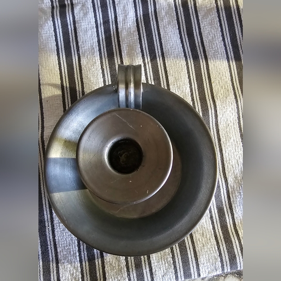 Early Antique metal candlestick holder  No rust great condition! - Picture 7 of 8